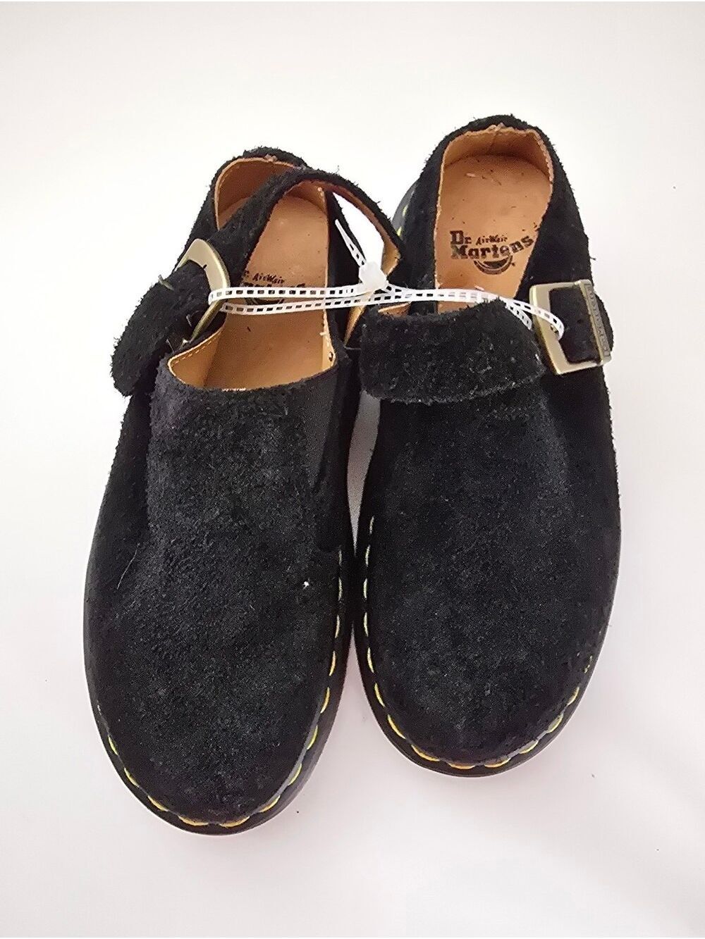 NWOT Dr. Martens Isham Desert Oasis Suede Mule Clogs Black Size 5 - Picture 7 of 15